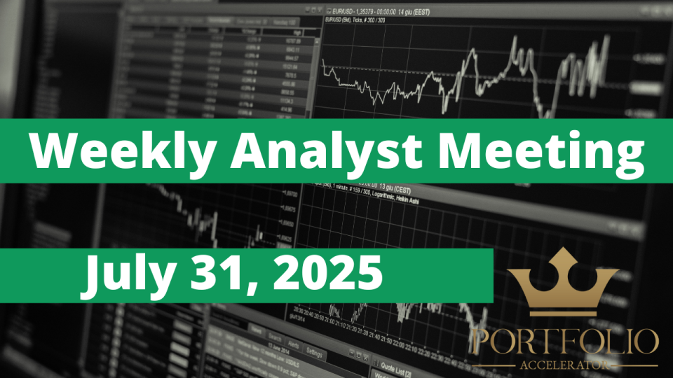 WEEKLY ANALYST MEETING 