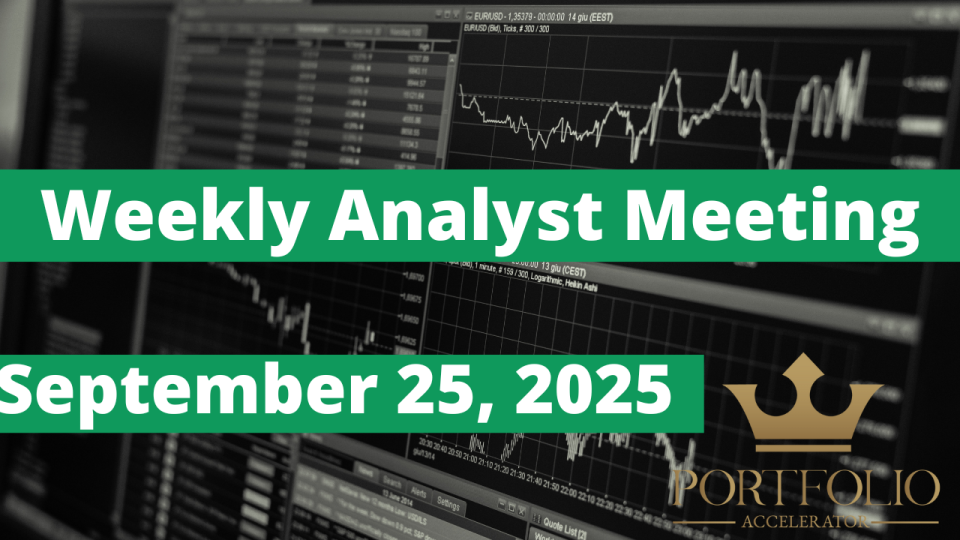 WEEKLY ANALYST MEETING 