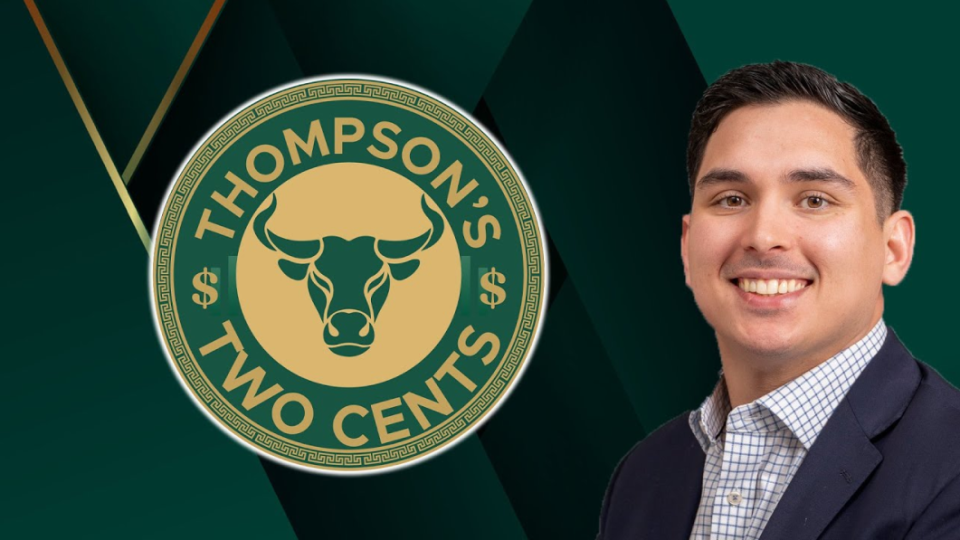 thompsons two cents thumbnail with larry thompson and logo