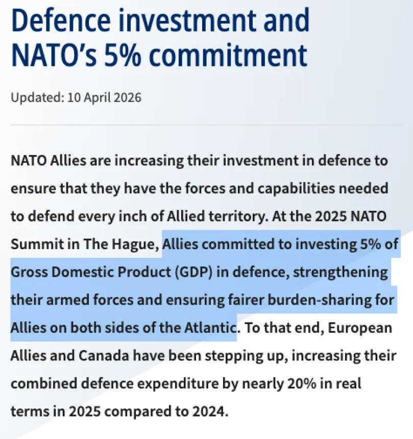 Defense Investment