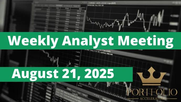 WEEKLY ANALYST MEETING 