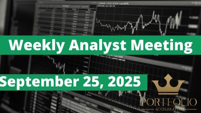 WEEKLY ANALYST MEETING 