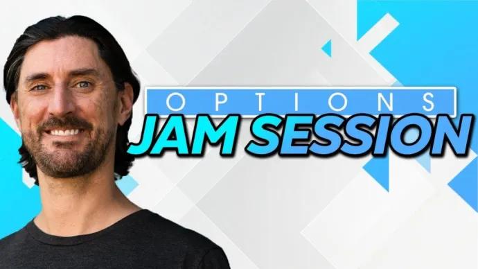 options jam session thumbnail with sean mclaughlin and logo